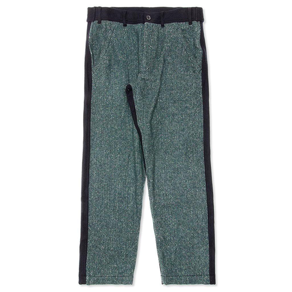 Comme Des Garcons SHIRT Woven Pants - Black/Green Male Product Image