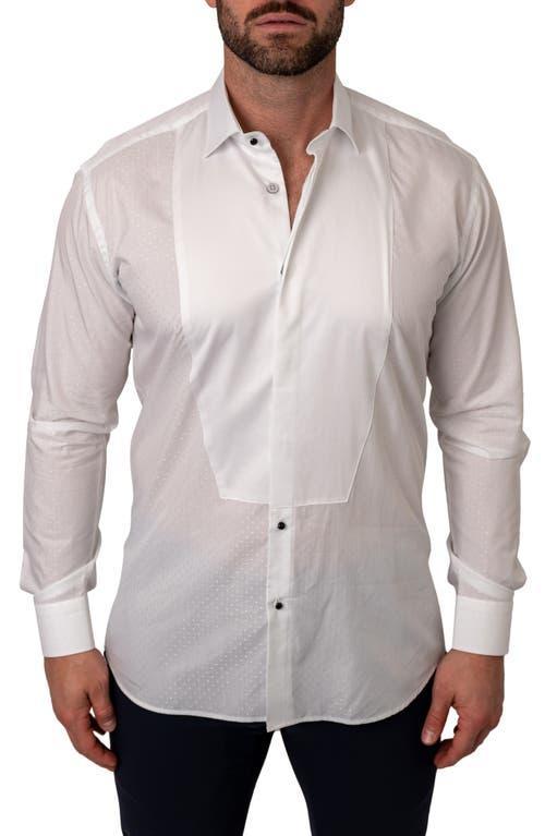 Maceoo Fibonacci Dots Contemporary Fit Button-Up Shirt Product Image