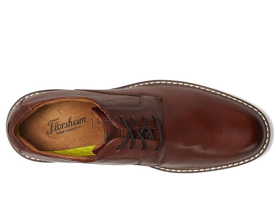 Florsheim Norwalk Plain Toe Oxford (Cognac Milled Leather) Men's Shoes Product Image