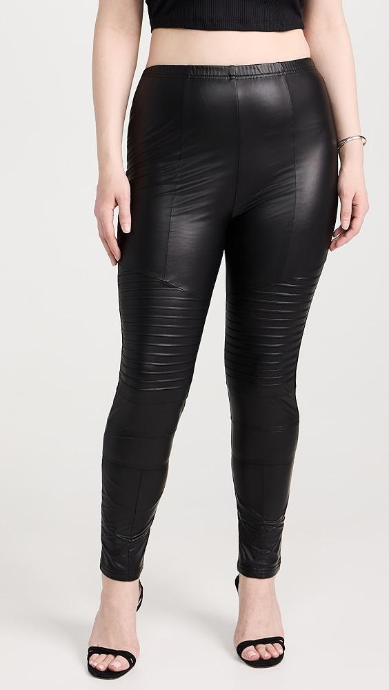 Plush Fleece Lined Liquid Moto Leggings | Shopbop Product Image