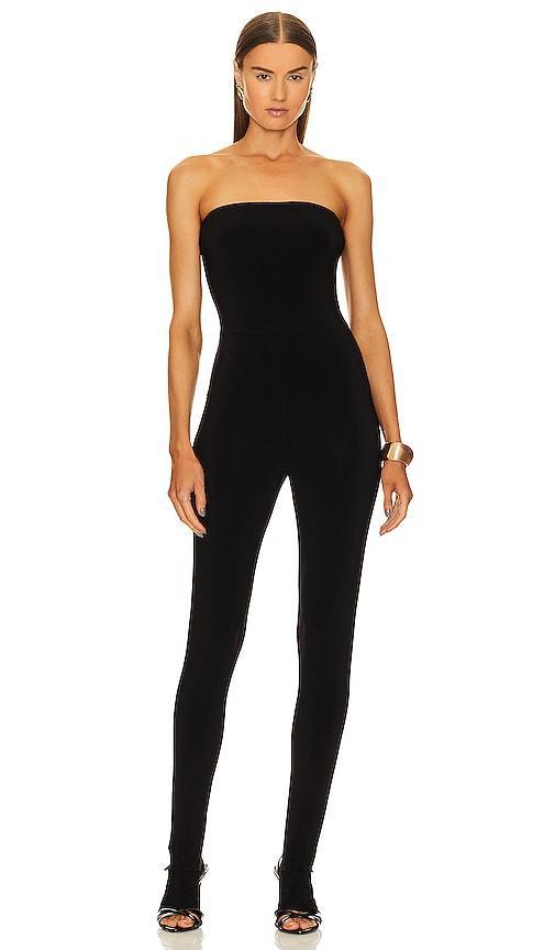 Strapless Catsuit With Footie Product Image