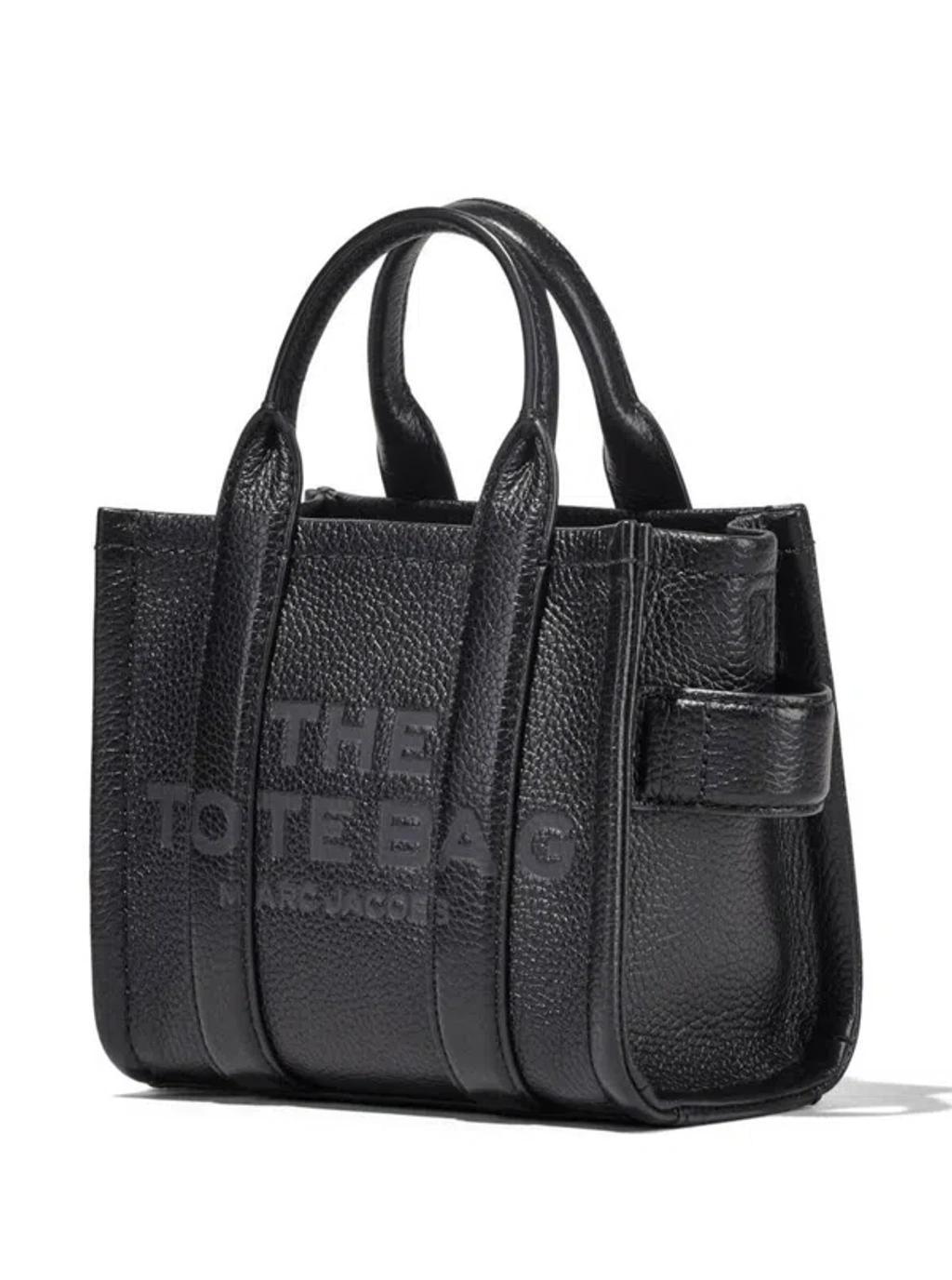 The Mini Tote Bags In Black Product Image