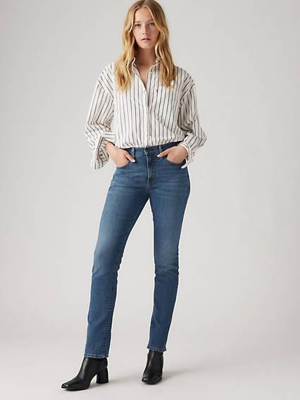 Levi's High Rise Slim Straight Women's Jeans Product Image