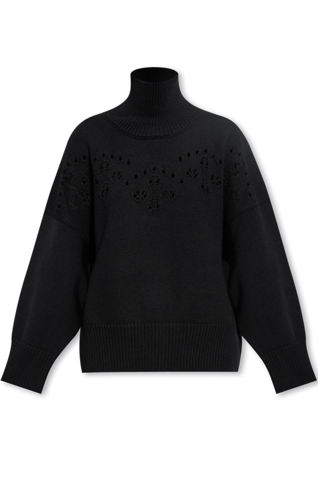 Lower Impact Wool Pointelle Knit Sweater In New product image