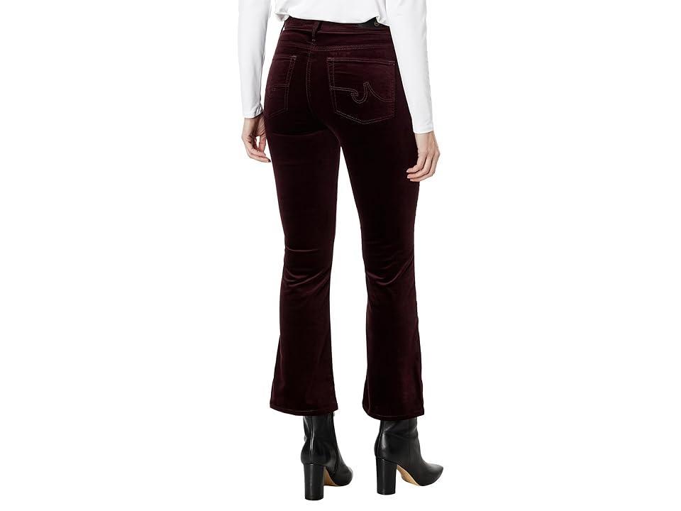 AG Farrah High Waist Crop Bootcut Velvet Pants Product Image