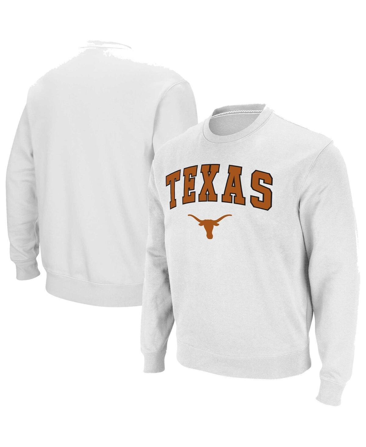 Colosseum Mens Texas Longhorns Arch & Logo Pullover Sweatshirt Product Image