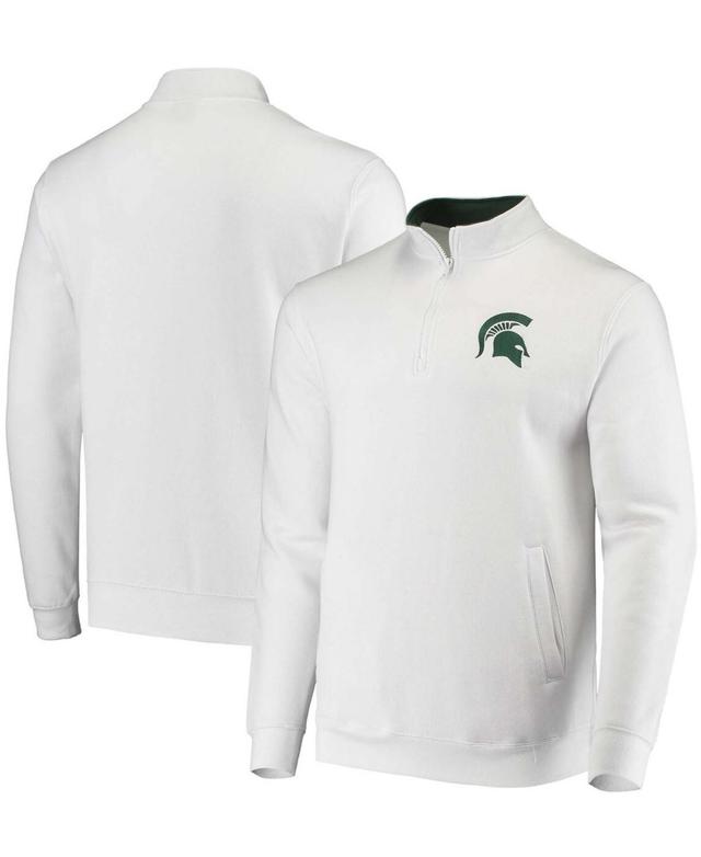 Mens Colosseum Michigan State Spartans Tortugas Logo Quarter-Zip Jacket Product Image