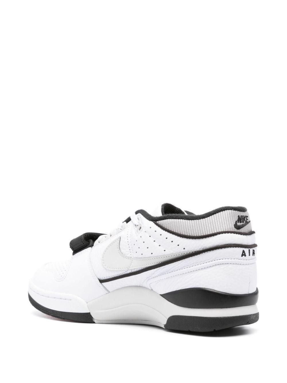 Alpha Force 88 Leather Sneakers In White Product Image