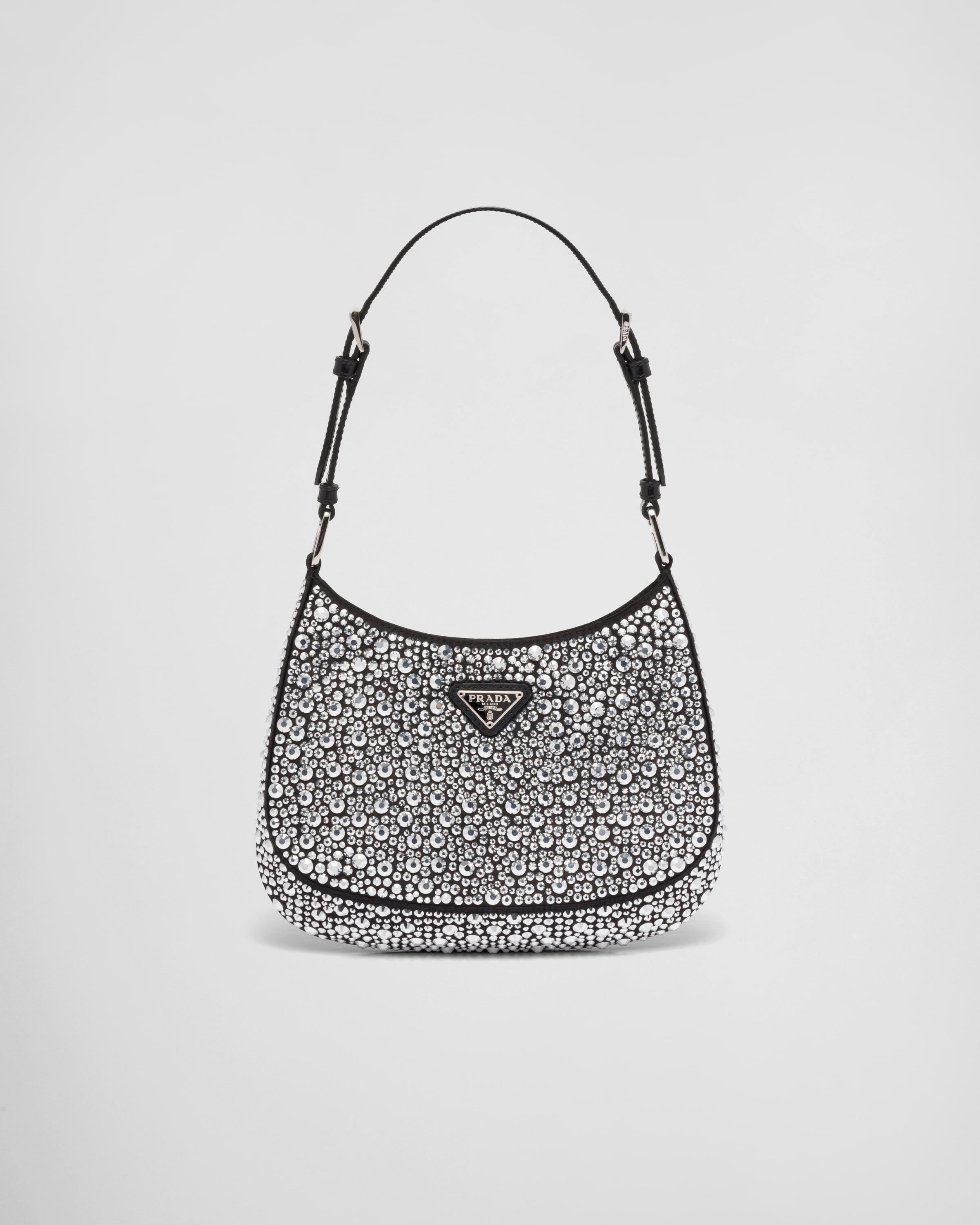 Prada Cleo satin bag with crystals Product Image