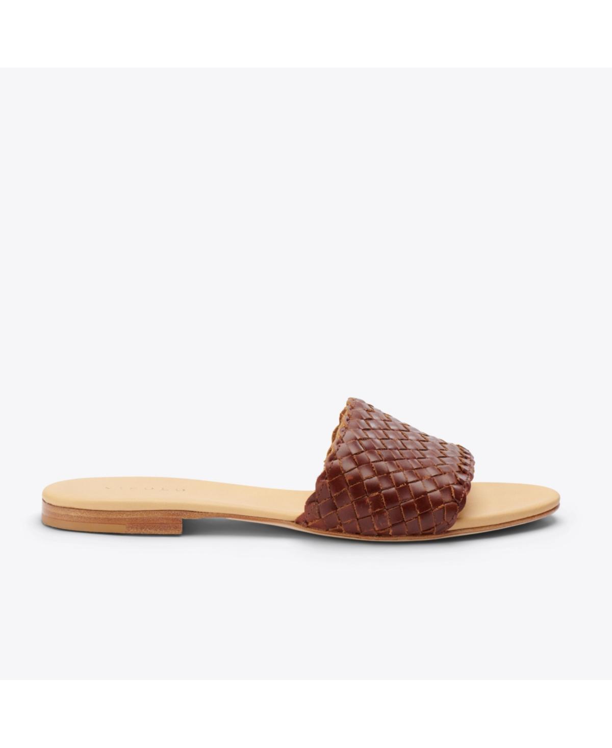 Nisolo Womens Isla Woven Slide Sandal Product Image