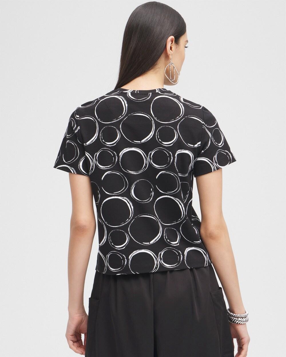 Black Label™ Bubbles Cotton Stretch Tee Product Image