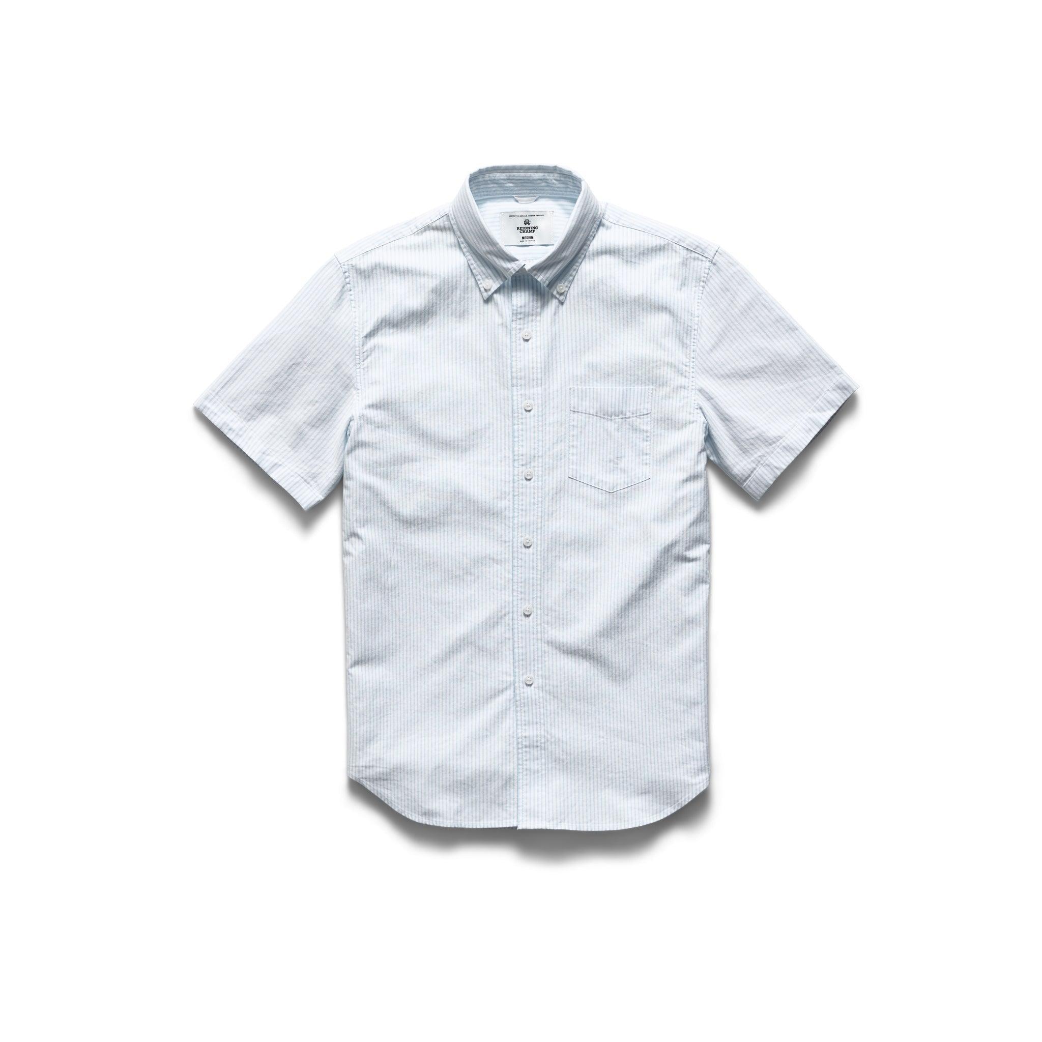 Cotton Oxford Windsor SS Shirt Male Product Image