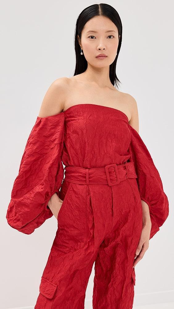 Rosie Assoulin Balloon Top | Shopbop Product Image