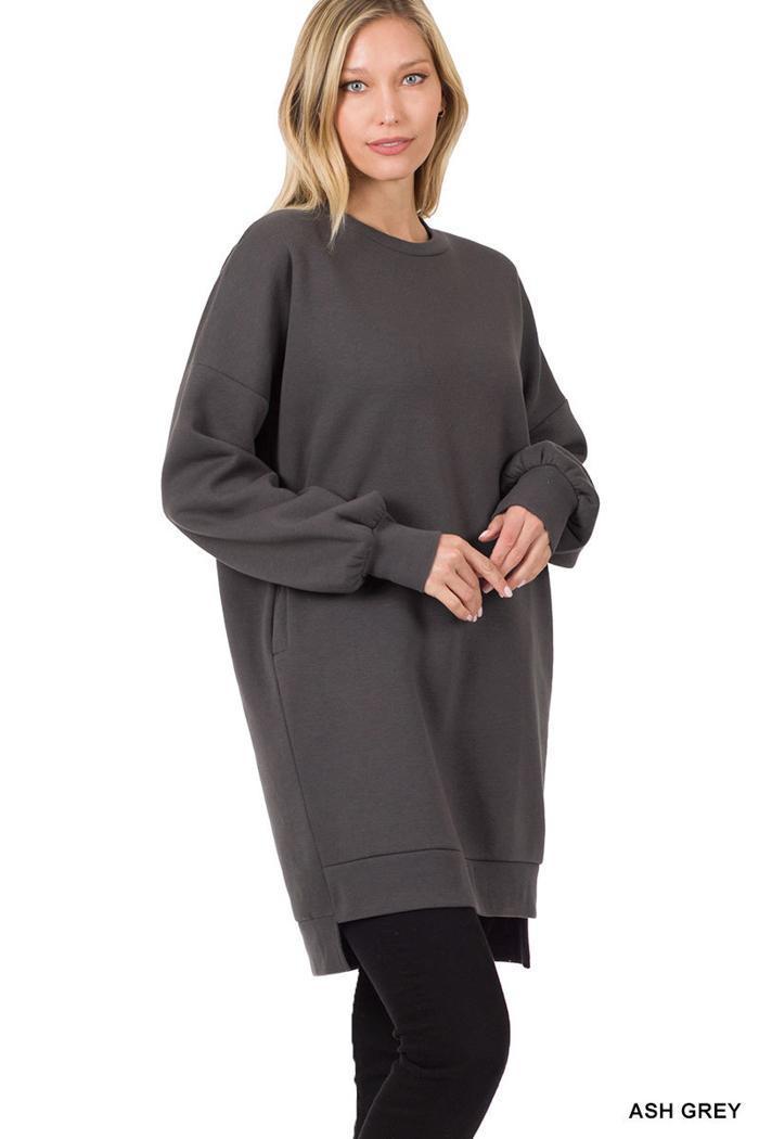 Tunic Long Sweatshirt Product Image