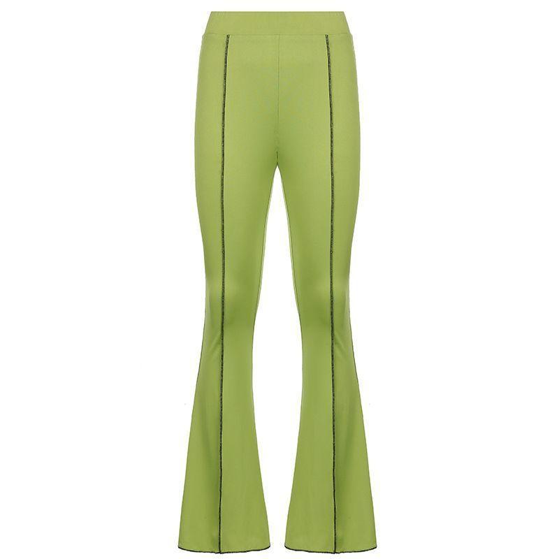 High-Waist Boot-Cut Pants product image