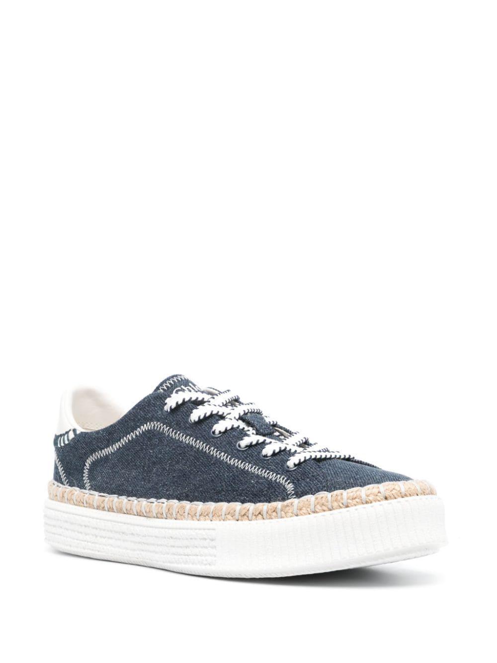 Sneaker Telma In Denim Product Image