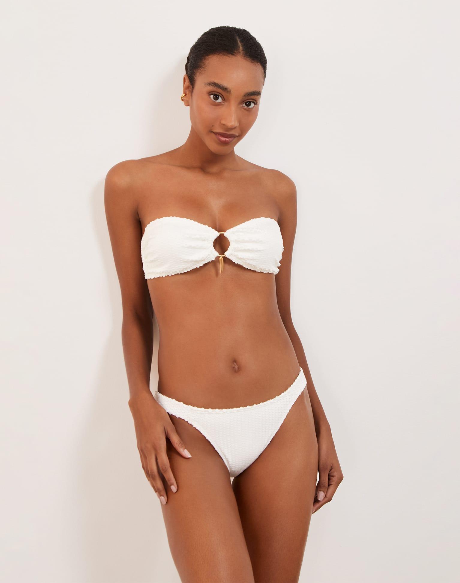 Scales Diara Bandeau Top - Off White Product Image