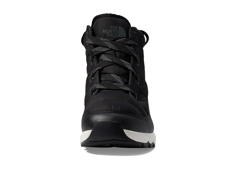 The North Face ThermoBall Lace-Up Luxe WP (TNF /Asphalt Grey) Women's Shoes Product Image