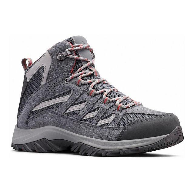 Columbia Crestwood Mid Waterproof (Graphite/Daredevil) Women's Boots Product Image