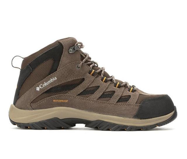 Men's Columbia Crestwood Mid Waterproof Hiking Boots Product Image