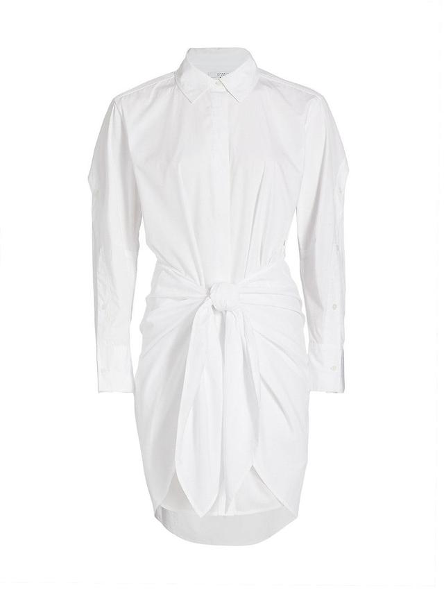 Womens Charlotte Tie-Waist Shirt Dress Product Image