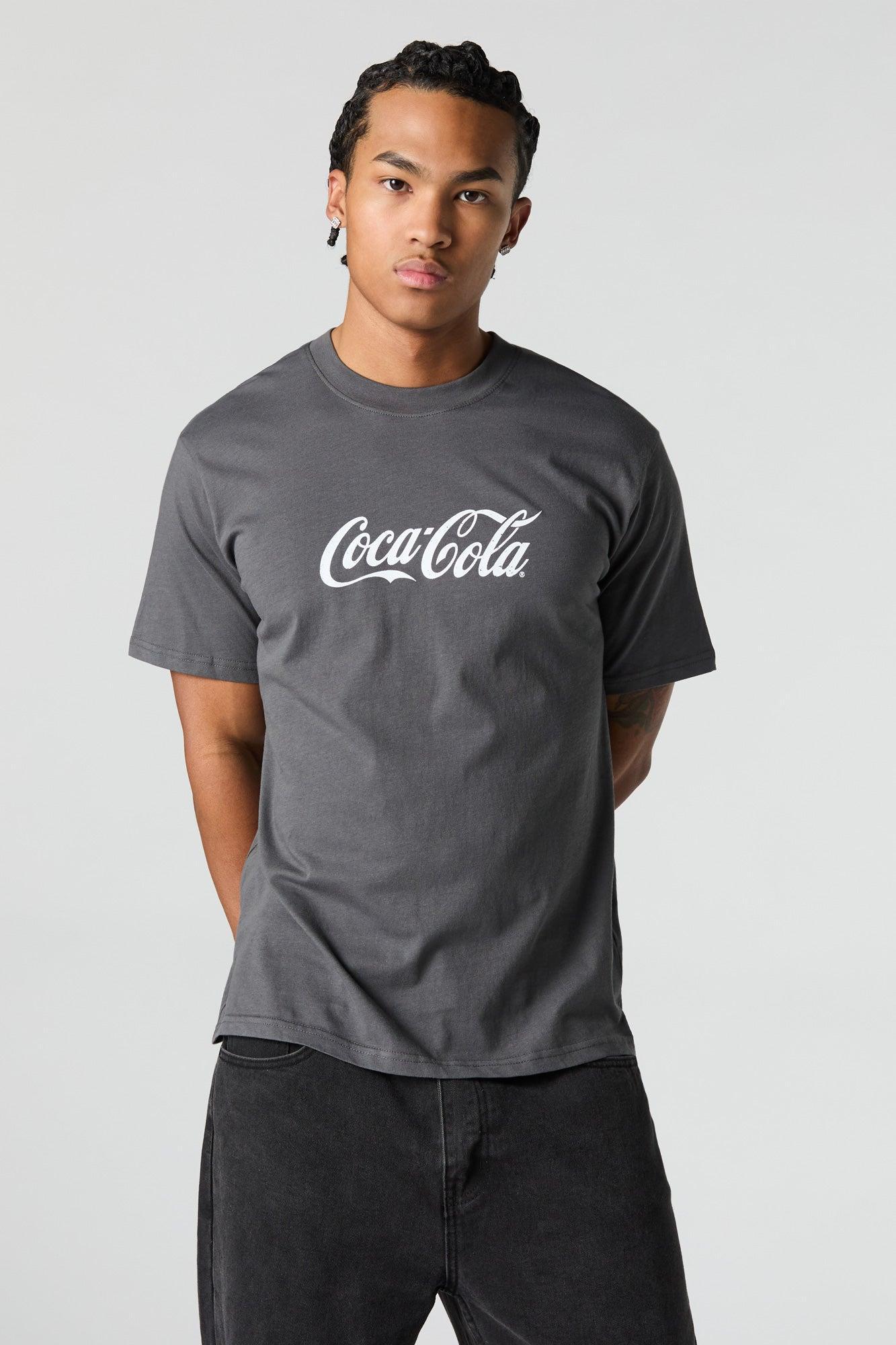 Coca Cola Bottles Graphic T-Shirt Male Product Image