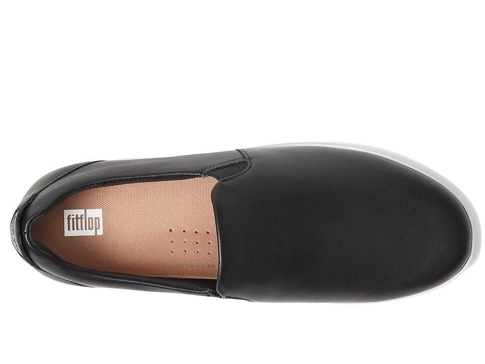 FitFlop Rally Leather Slip-On Skate Sneaker Product Image