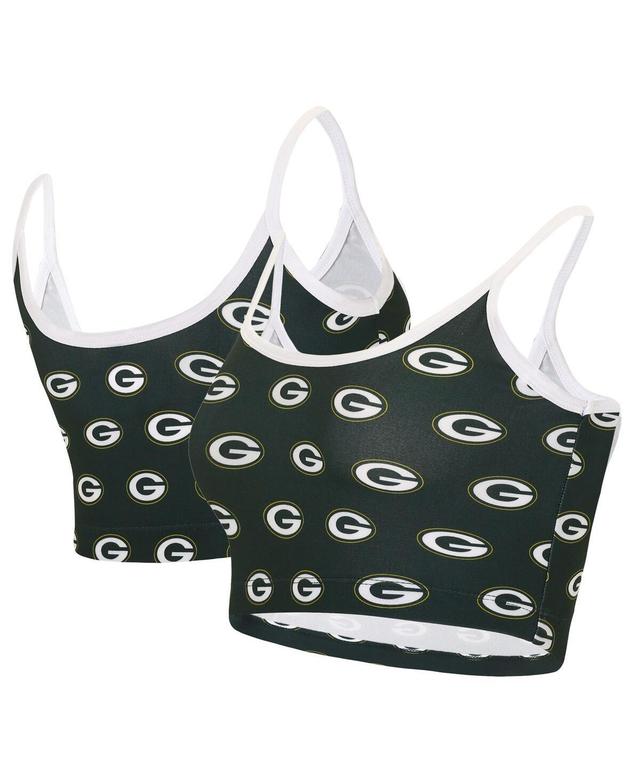 Womens Concepts Sport Green Green Bay Packers Gauge Lounge Bralette Product Image