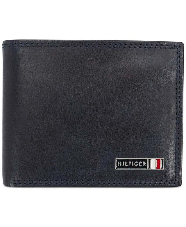 Tommy Hilfiger Mens Rfid Genuine Leather Traveler Wallet Product Image