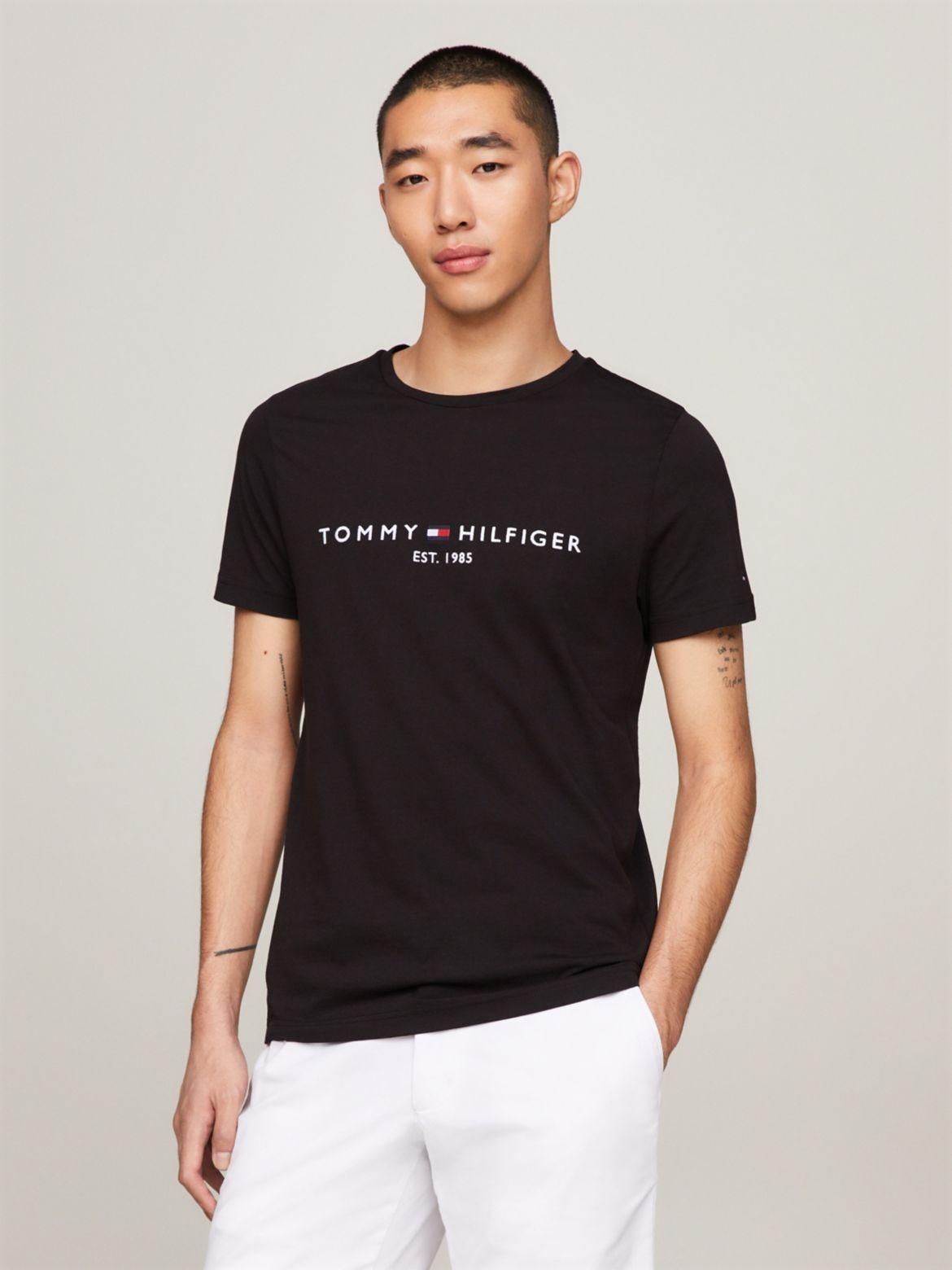 Tommy Hilfiger Men's Embroidered Tommy Logo T-Shirt Product Image