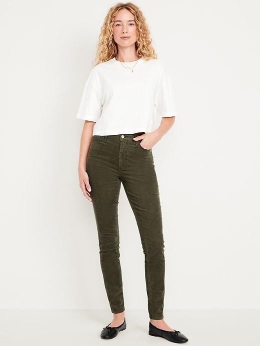 High-Waisted Rockstar Super-Skinny Jeans Product Image