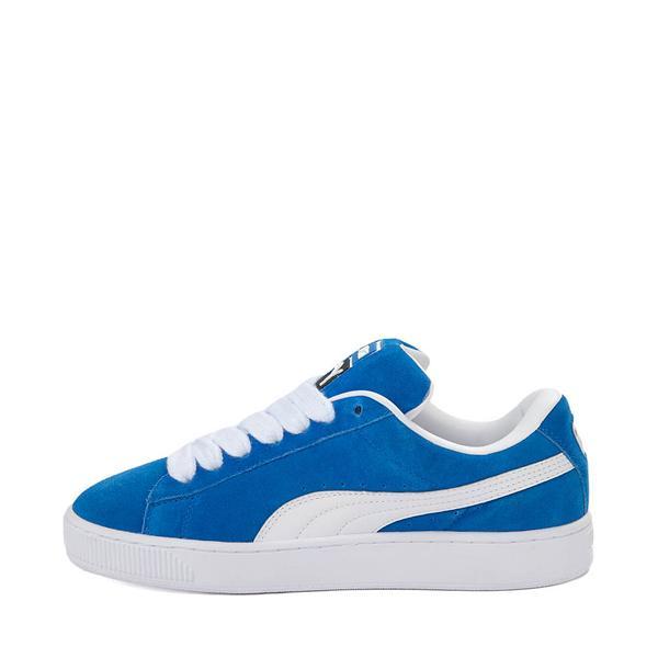 Mens PUMA Suede XL Athletic Shoe - Blue / White Product Image