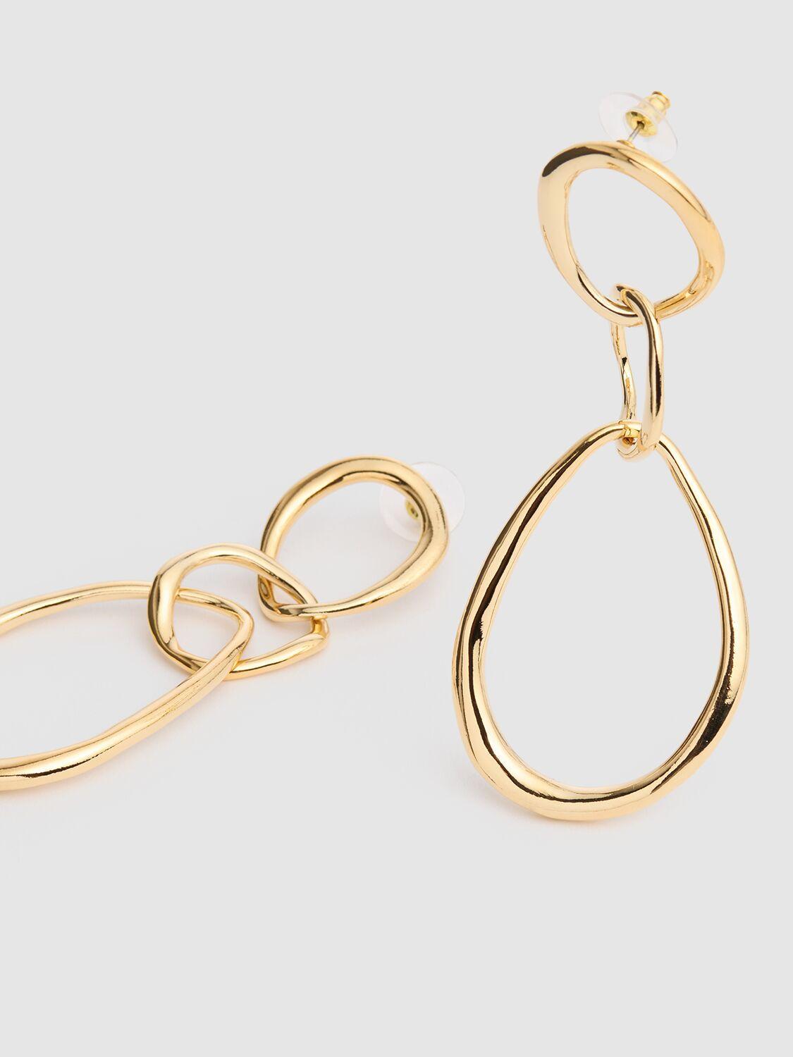 ISABEL MARANT Gold Chain Link Earrings Product Image