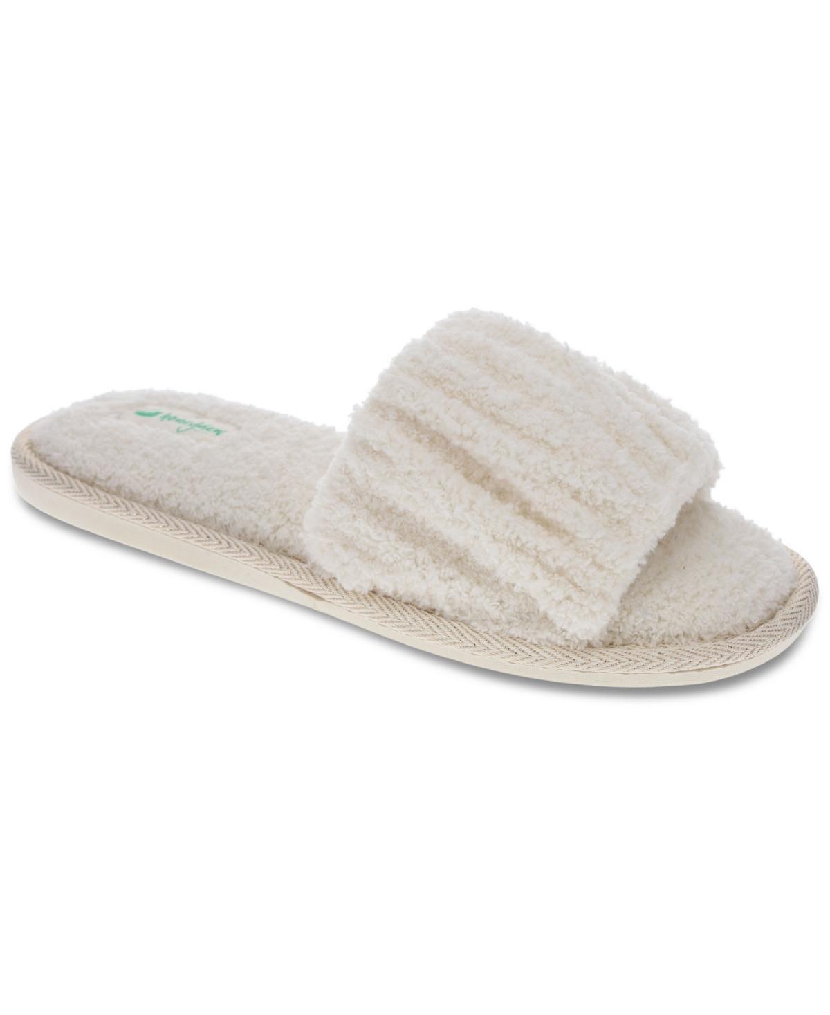 Honeydew Womens Chenille Ruche Slide Slippers Product Image