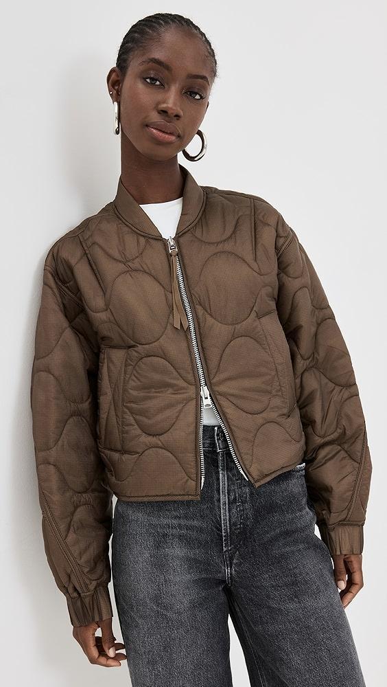 AGOLDE Shoreditch Ski Club Iona Quilted Jacket | Shopbop Product Image