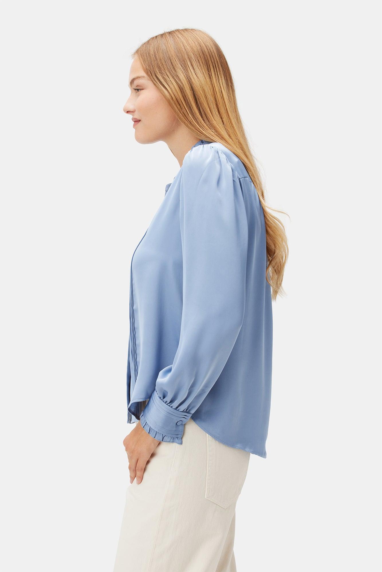 Charlotte Blouse - Horizon Blue Product Image