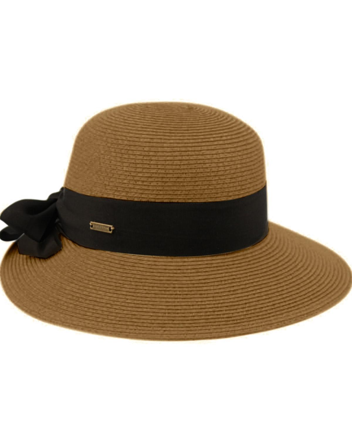 Angela & William Womens Brimmed Beach Sun Straw Hat product image