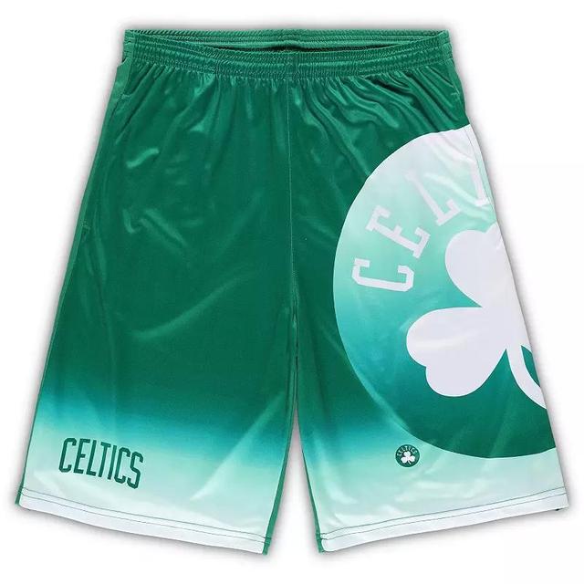 Mens Fanatics Branded Kelly Boston Celtics Big & Tall Graphic Shorts Product Image