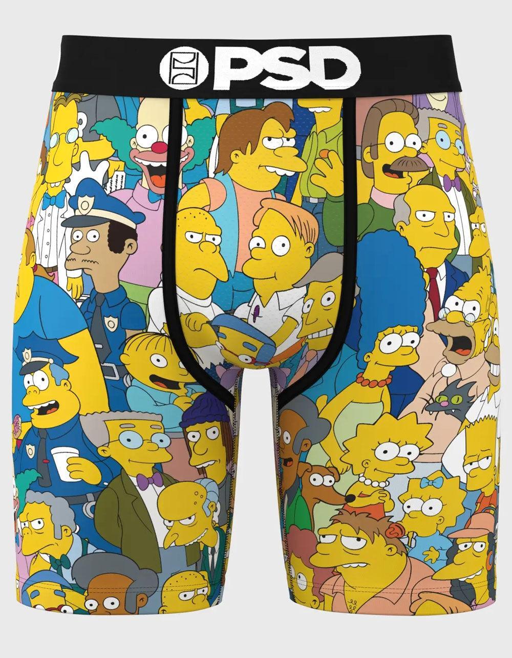 PSD x The Simpsons Simpsons Squad Mens Boxer Briefs Product Image