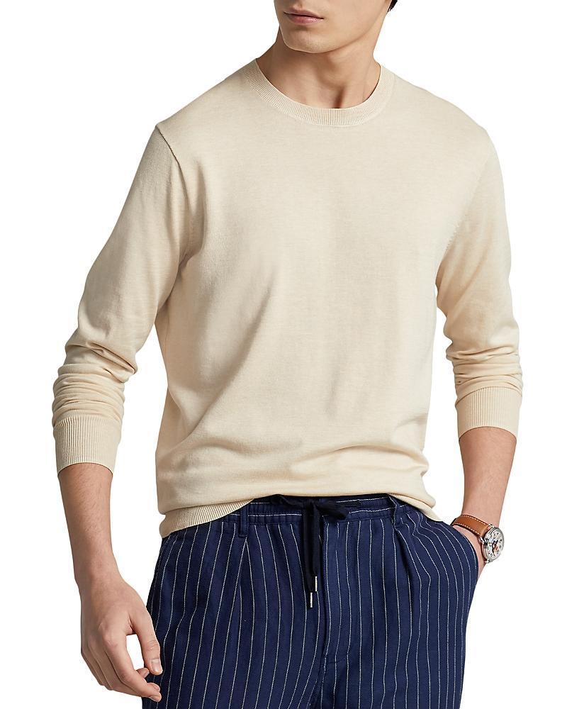 Mens Cotton Crewneck Sweater Product Image