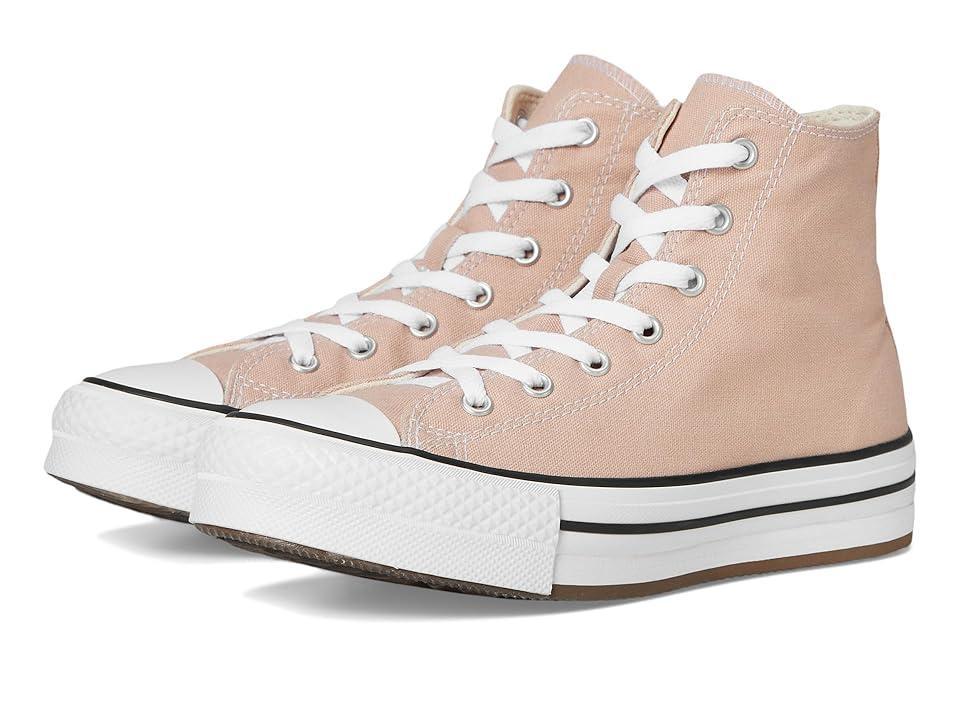 Converse Kids Chuck Taylor All Star Eva Lift (Big Kid) (Dusty Cinder/White) Boys Shoes Product Image