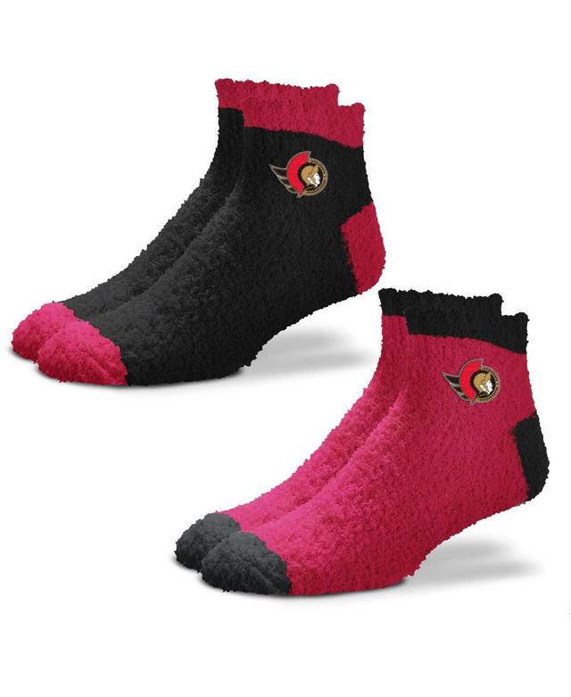 Womens For Bare Feet Ottawa Senators 2-Pack Team Sleep Soft Socks Product Image