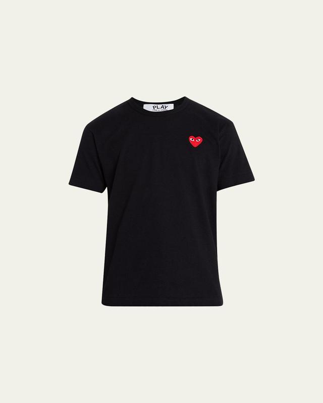 Mens Cotton Jersey Heart T-Shirt Product Image