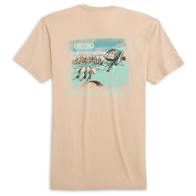 Heybo® Men's S/S Sand Hood Shot T-Shirt Product Image