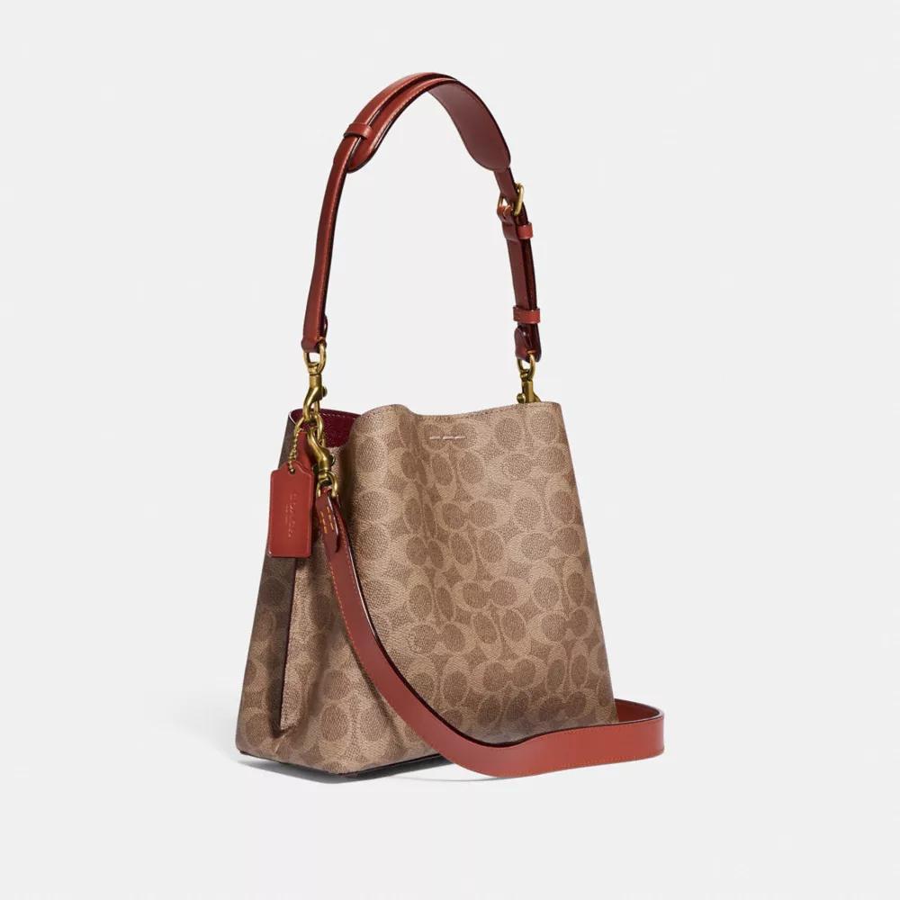 Willow Bucket Bag In Signature Canvas Product Image