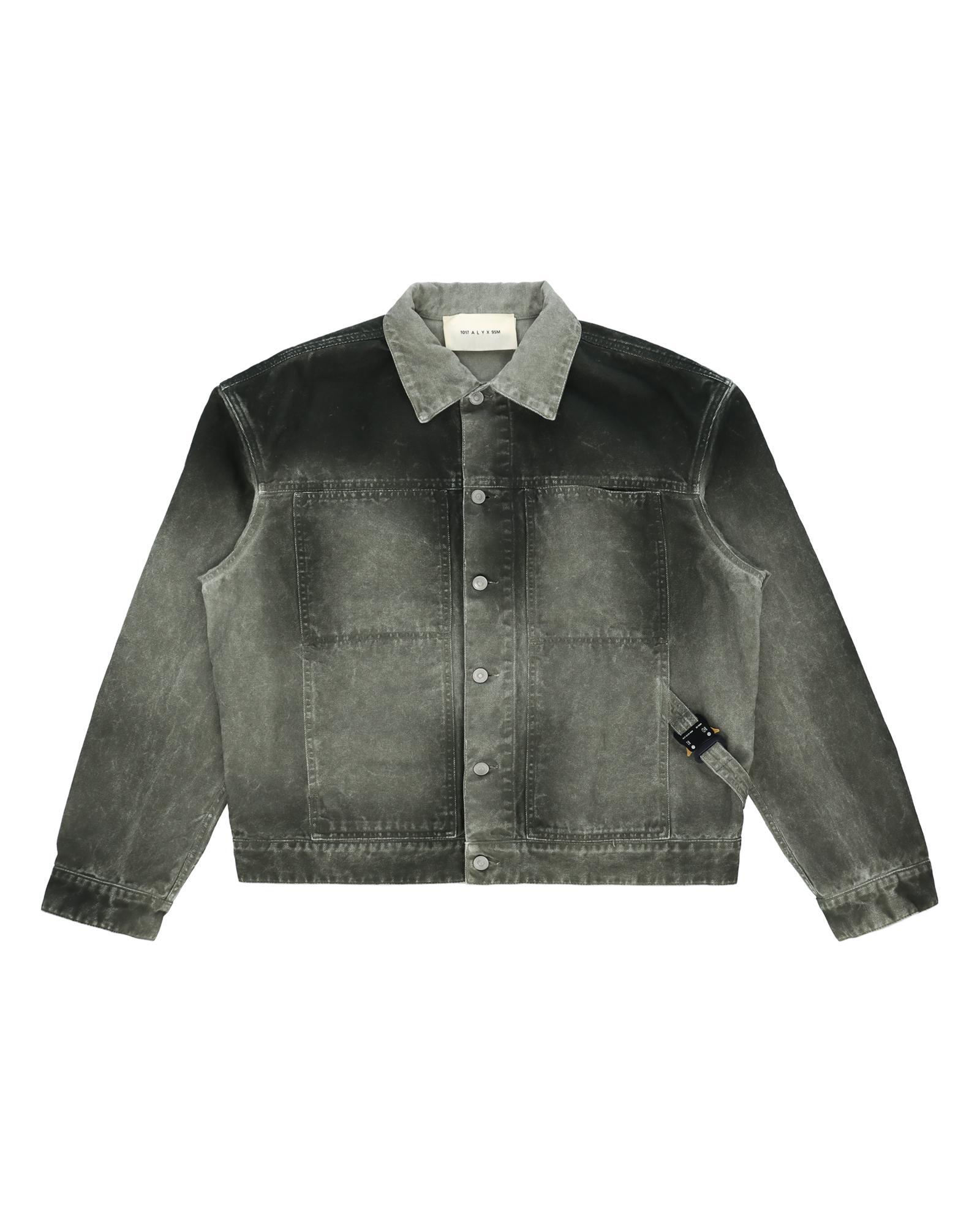 1017 ALYX 9SM | OVERDYED CANVAS BUCKLE JACKET | OUTERWEAR Product Image