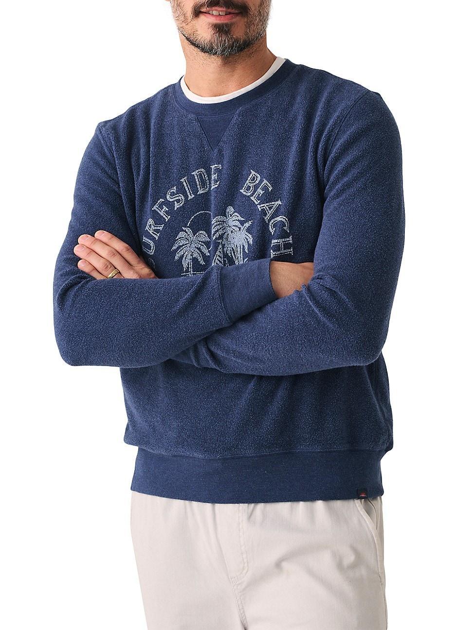 Mens Beach Fleece Crewneck Sweatshirt Product Image