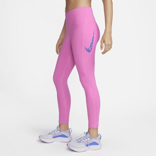 Nike Women's Fast Mid-Rise 7/8 Running Leggings with Pockets Product Image