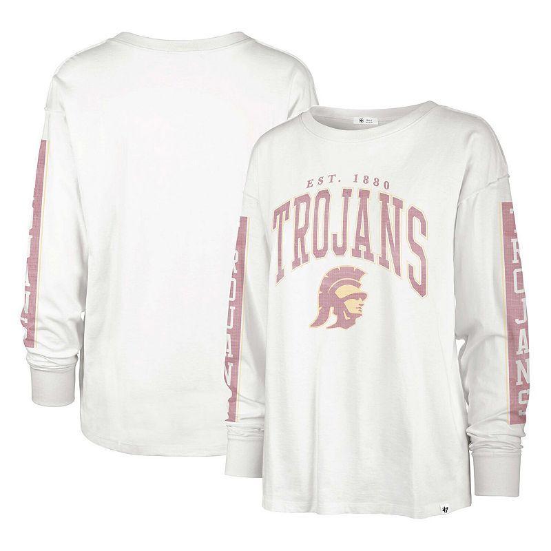 Womens 47 USC Trojans Statement SOA 3-Hit Long Sleeve T-Shirt Product Image