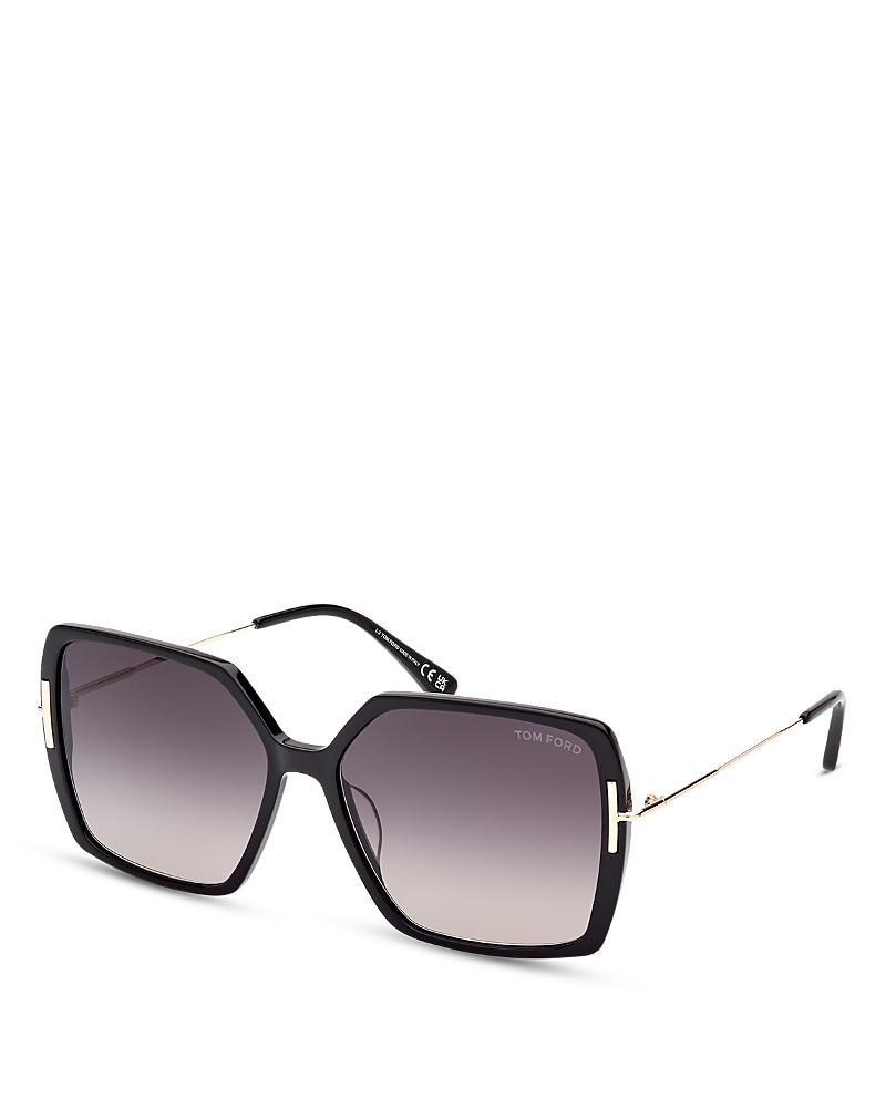 TOM FORD Joanna 59mm Gradient Butterfly Sunglasses Product Image